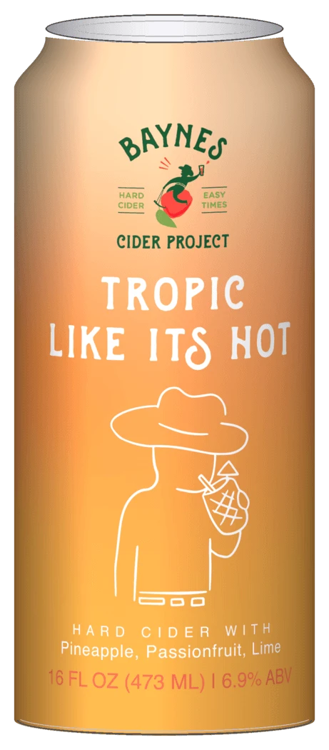 Tropic Like It’s Hot cider can